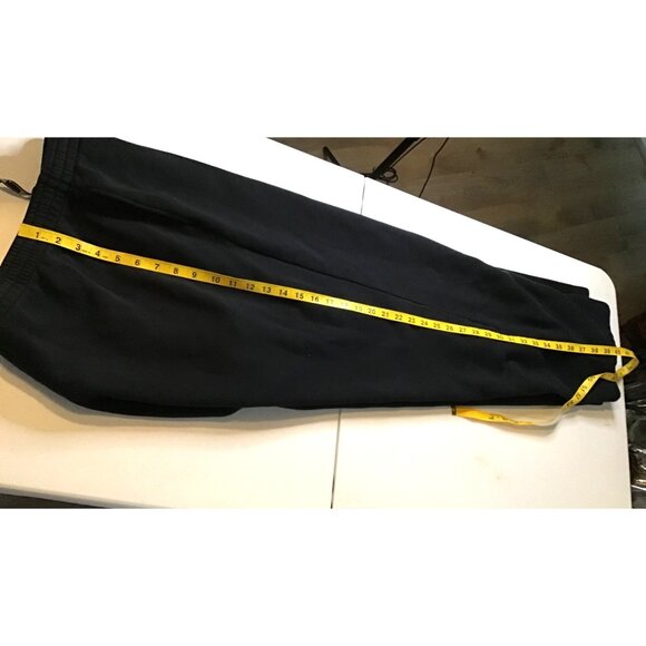 PUMA- MENS BLACK ELASTIC WAIST STRAIGHT LEG JOGGER'S SWEATPANTS SIZE LARGE - Picture 6 of 6